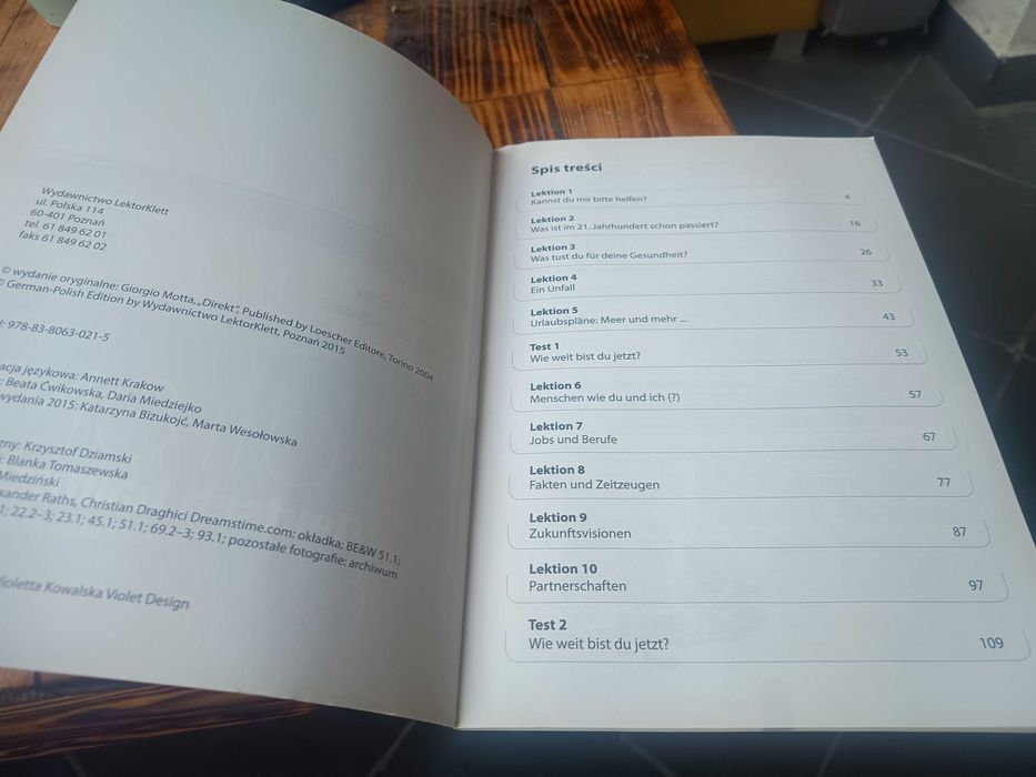 "Direkt 1" j.niemiecki, ćwiczenia