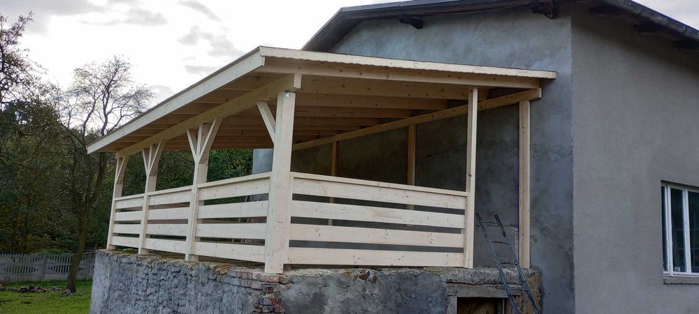 Wiata Taras Zadaszenie 4x6 Producent! Montaż (Dostępne inne wymiary)