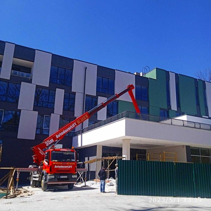 Послуги оренда автовишки/Аренда автовышки  27м 30м 32м 35м 42м 45м 66м