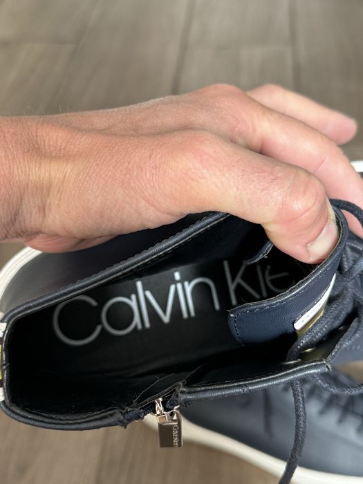 Кеди Calvin Klein Sneakersy Okey F0996 Granatowy