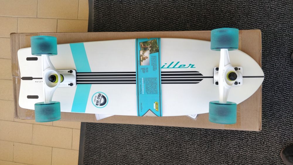 Surfskate topo de gama da Miller, modelo Pablo Solar