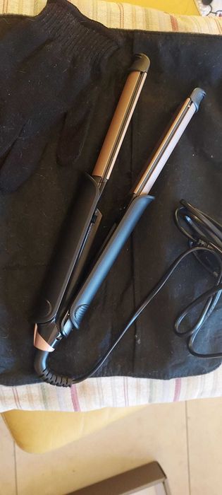 Alisador/ ondulador de cabelo Remington 2 em 1 como novo