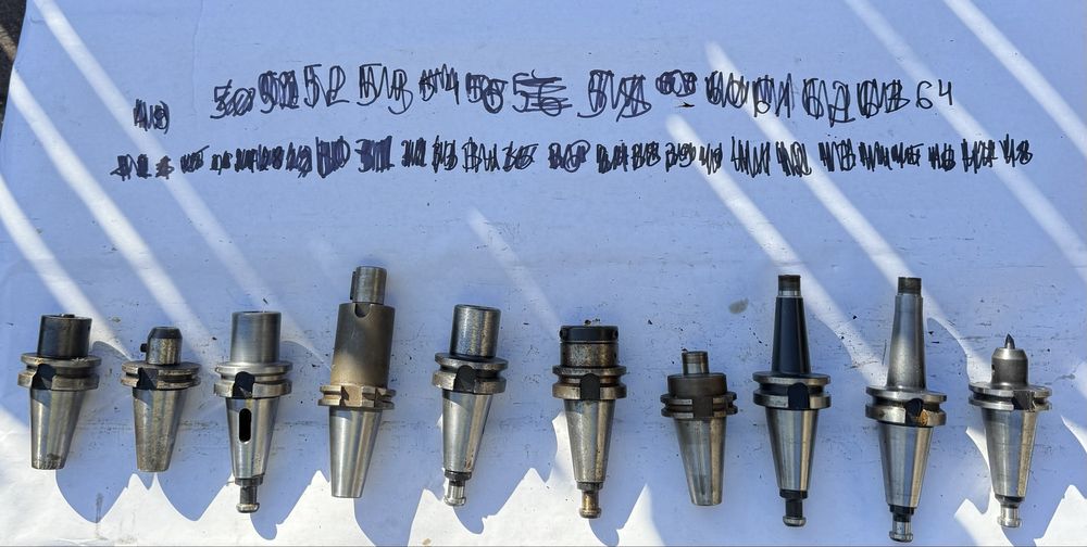 Oprawki frezarskie SK40 zestaw