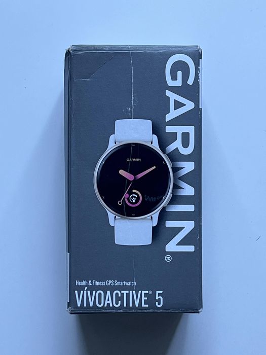 OUTLET Garmin voactive 5 42mm Kremowy FV23% PL Dystrybucja Gwarancja