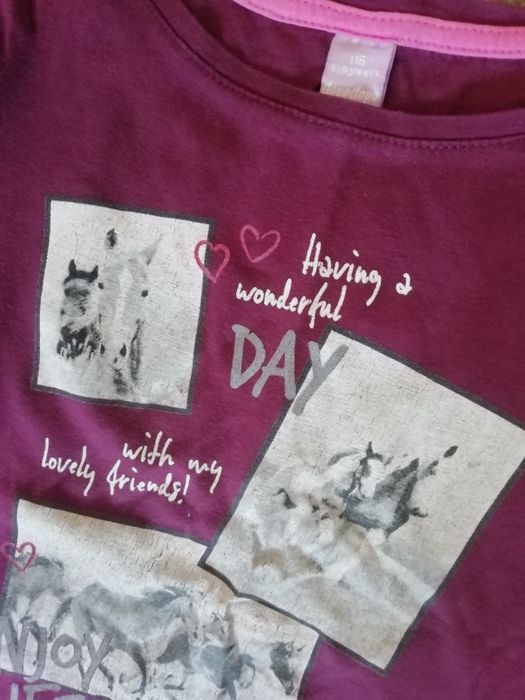 Bluzka dziewczęca r. 116