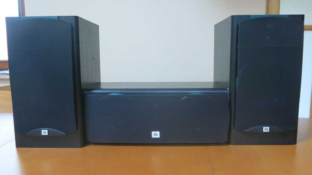 JBL - zestaw 3 kolumn głośnikowych Stereo + Center (made in Denmark)