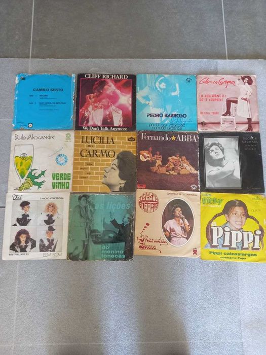 Discos vinil antigos