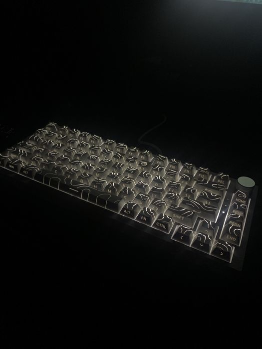 Топографічні кейкапи для клавіатури. Topographic Keycaps