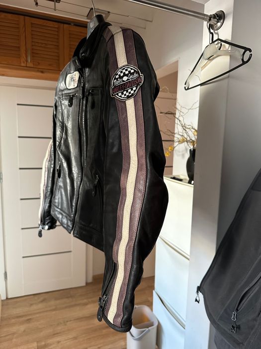 Skórzana kurtka damska HARLEY DAVIDSON MOTR CYCLES „Almena” L Genuine MOTORCLOTHES