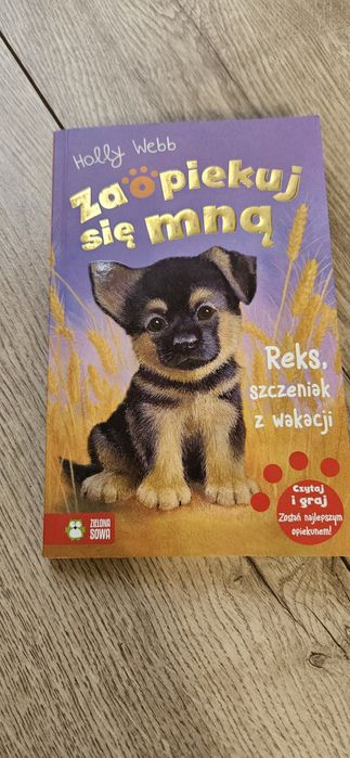 Książka Zaopiekuj się mną. Reks, szczeniaki z wakacji