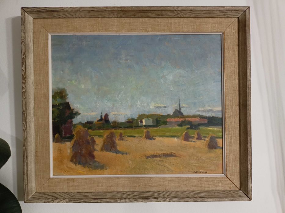 KALLE EKLUND (1891 - 1964) Impresjonizm Piękny pejzaż olejny. Galeria