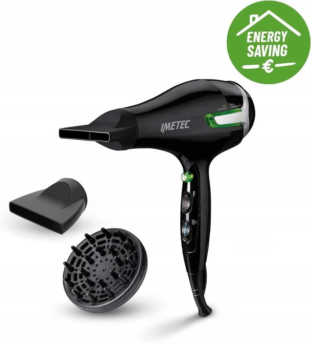Imetec suszarka 1400W + akcesoria