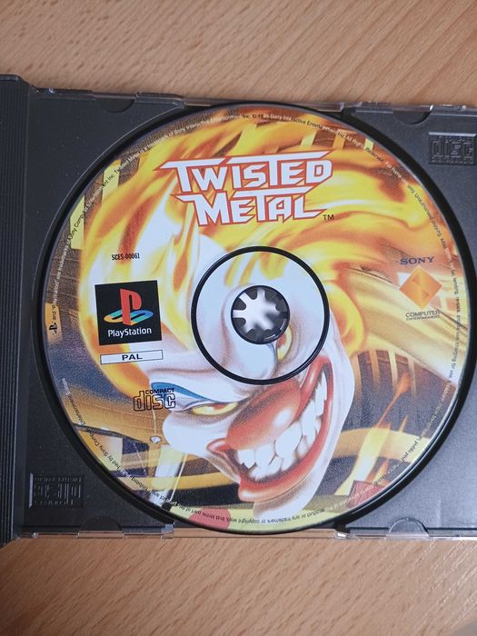 Twisted Metal PS1 PSX PlayStation big box unikat angielska komplet
