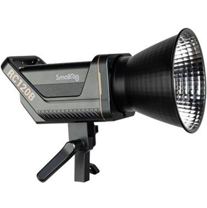 Foco de luz LED SMALLRIG RC 120B  Como Novo + Tripé + softbox parabólica 120cm