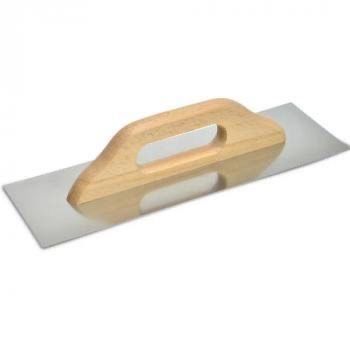 Терка гладілка нерж з дер ручкою