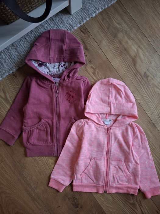 92cm, bluza rozpinana z kapturem, bluza dziewczęca