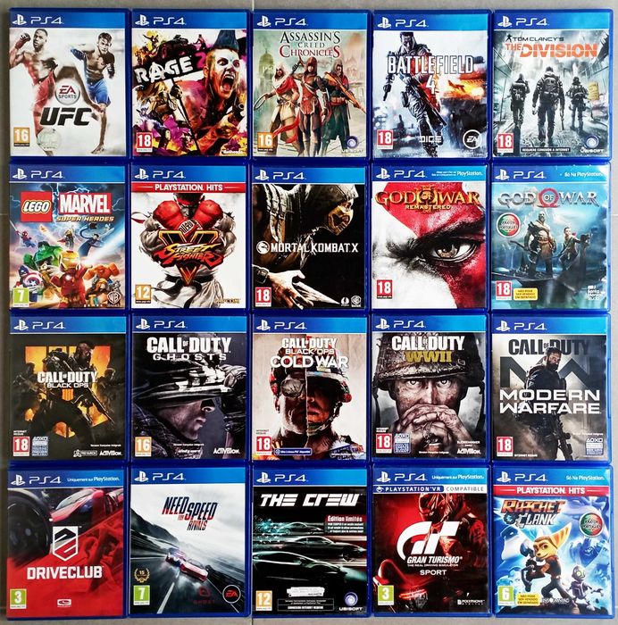 Jogos Playstation 3 e 4 (PS3 /PS4)