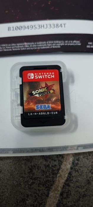 Jogo Sonic Forces Nintendo Switch