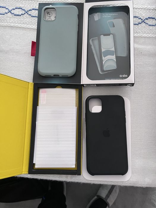 Conjunto Capas  + Vidro + Iphone 11