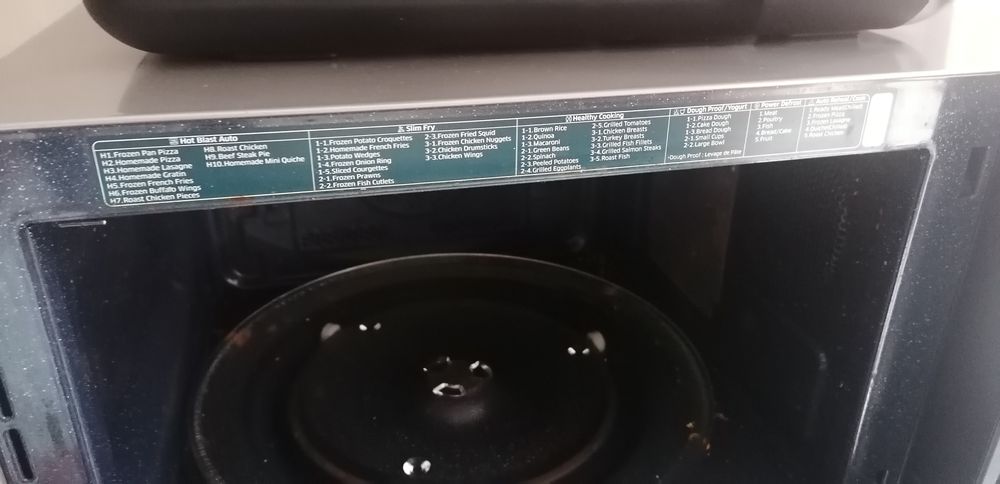 Microondas 3  1 mini forno, gril e microondas