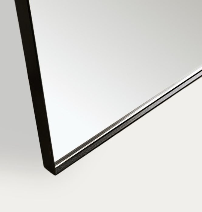 Espelho de pé preto 180x80 Novo