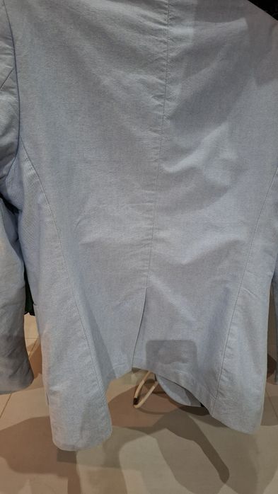 Jasnoszara marynarka męska, śweny stan, rozmiar M