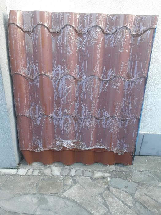 Painel sandwich telha RAL 8004