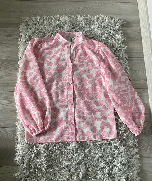 Koszula wiskoza i len S/M