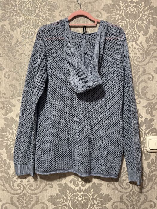 Błękitny sweterek XL