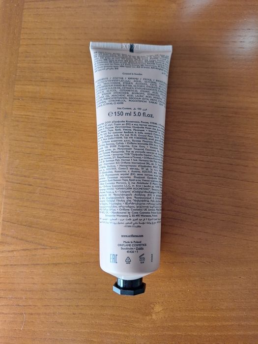 Creme de Mãos Nutritivo com Oleo de Coco 150ml Oriflame