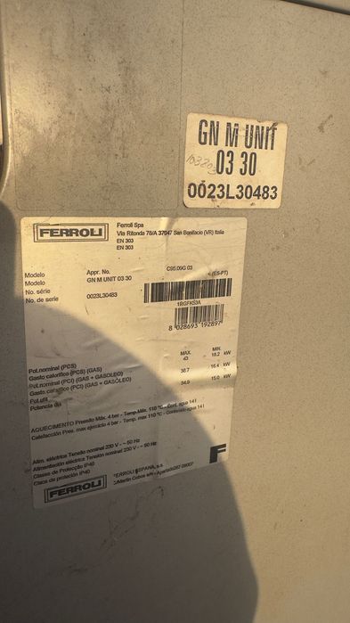 Caldeira FERROLI GN M unit 0330