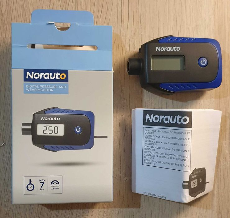 Medidor Electrónico de Pressão e Desgaste de Pneus