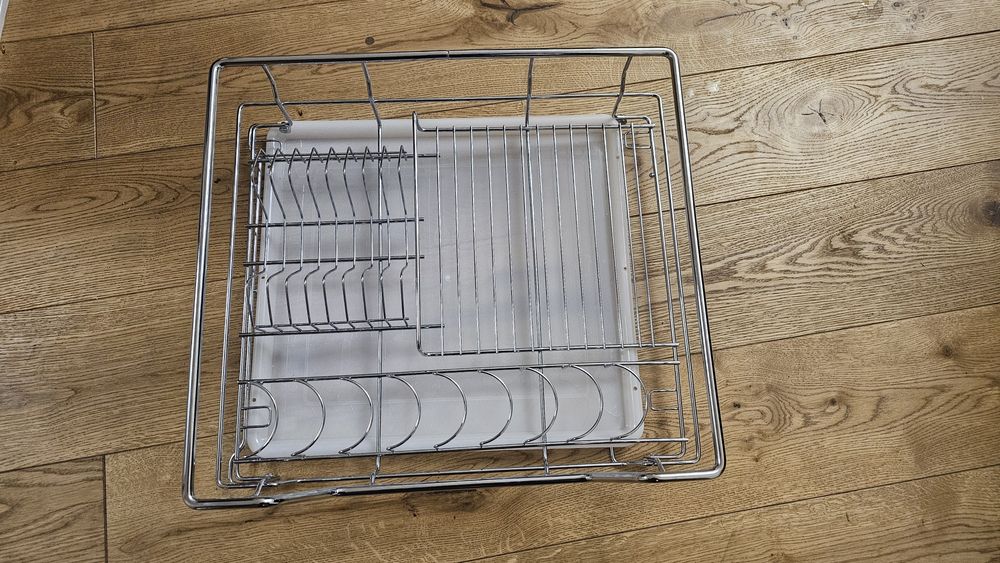 Сушка для посуду фасад 600 висувна з дотягувачем Giff хром