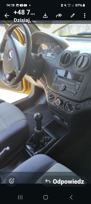 Szewrolet Aveo 1,2 2010r