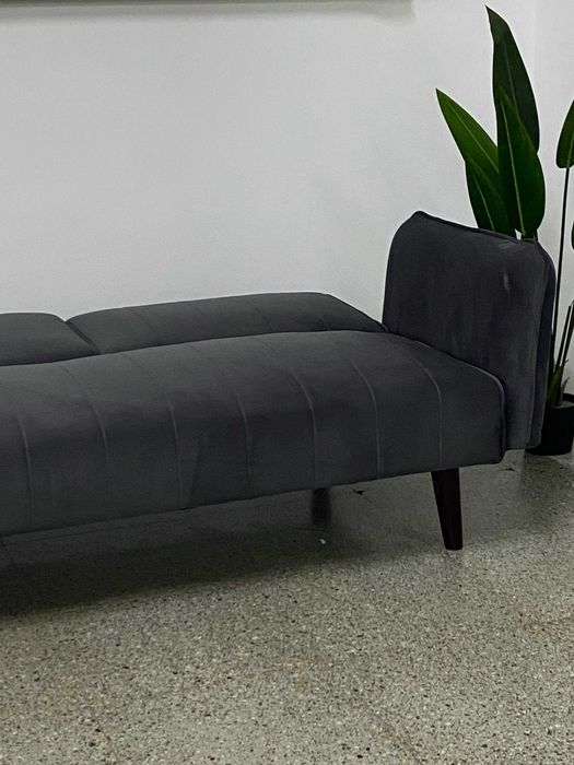 Sofá cama cinza NOVO!! entrega gratis