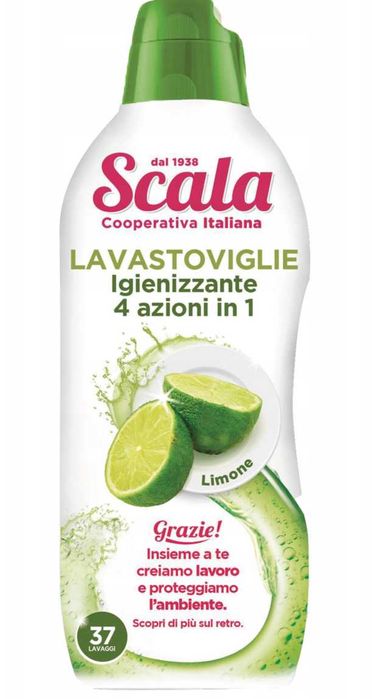Scala żel do mycia w zmywarce limone 750ml