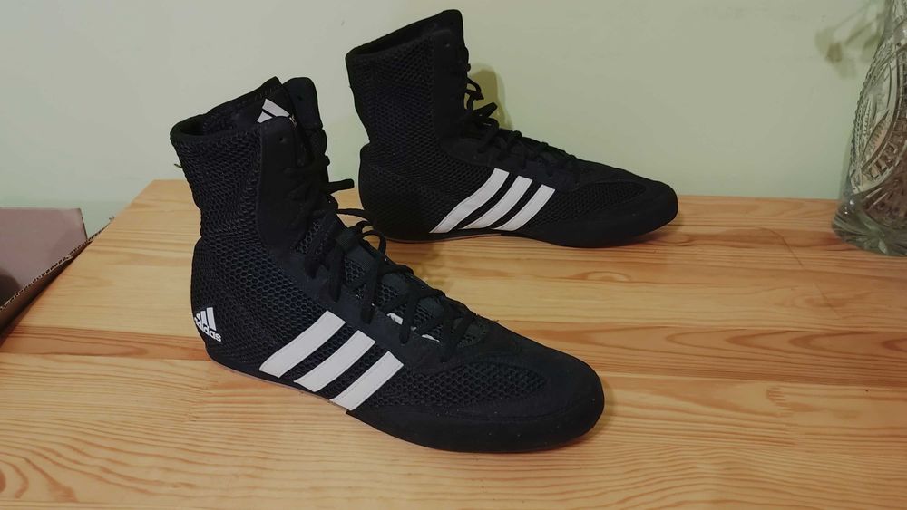 Боксерки,борцовки Adidas Box Hog 45р. стелька 29,5 см.
