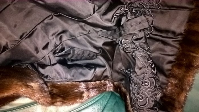 Futro z norek ekskluzywne SAGA MINK