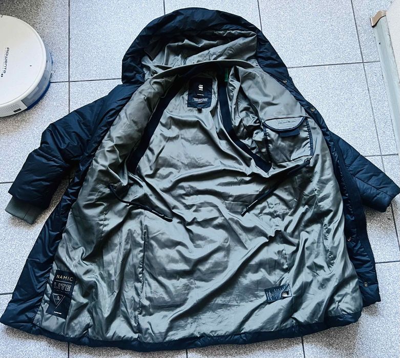 Пальто.Парка G star raw original жіночаПуховик.Куртка. пух чорна