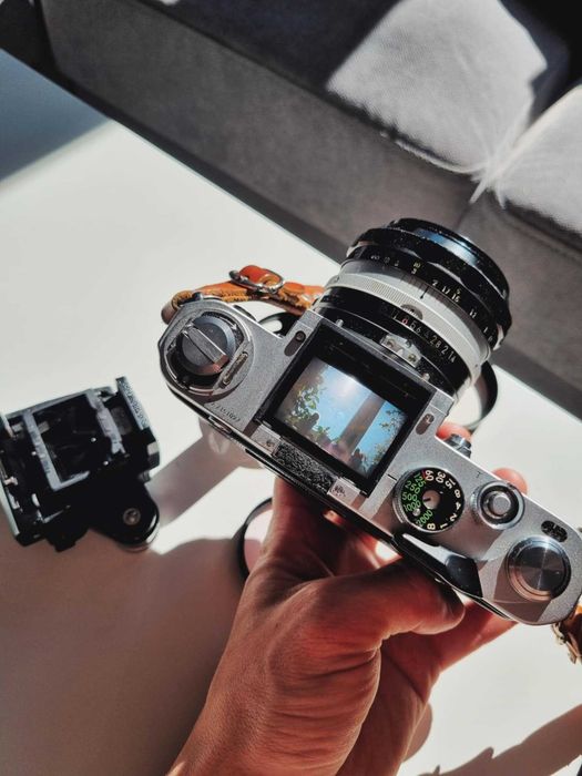 Nikon F2 + Nikkor 1:1,4 50mm - ŚWIETNY STAN