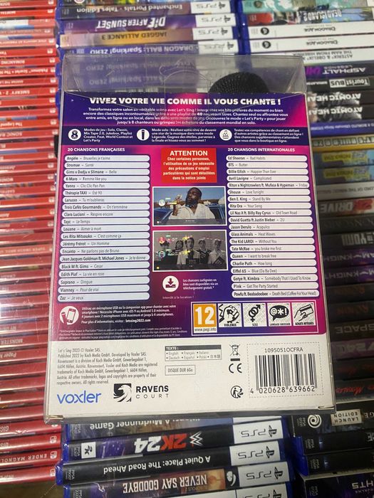 Let's Sing 2023 [PS5] + 1 mikrofon PL, NOWA