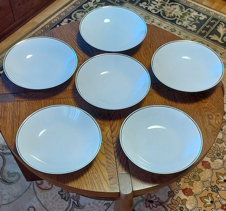 THUN Czechosłowacja porcelana talerze zestaw 6 szt.
