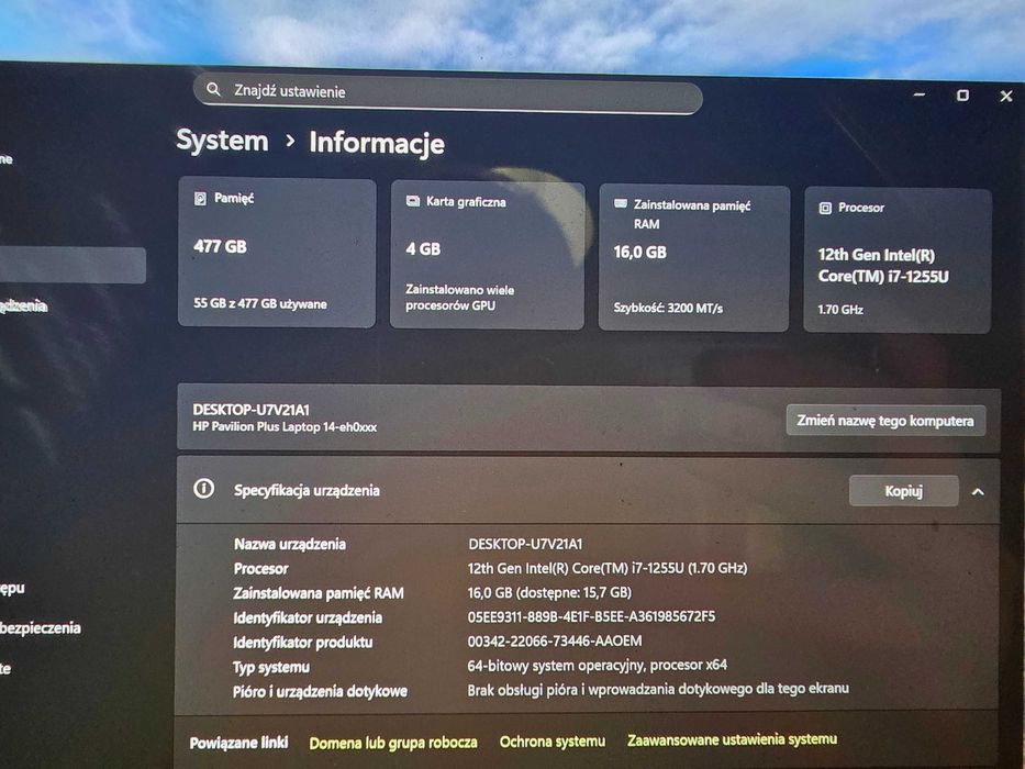 HP Pavilion Plus 14" 2.8K OLED HDR 90Hz RTX2050|512GB|16GB RAM