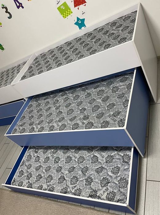 3х поверхове дитяче ліжко, матрац в подарунок