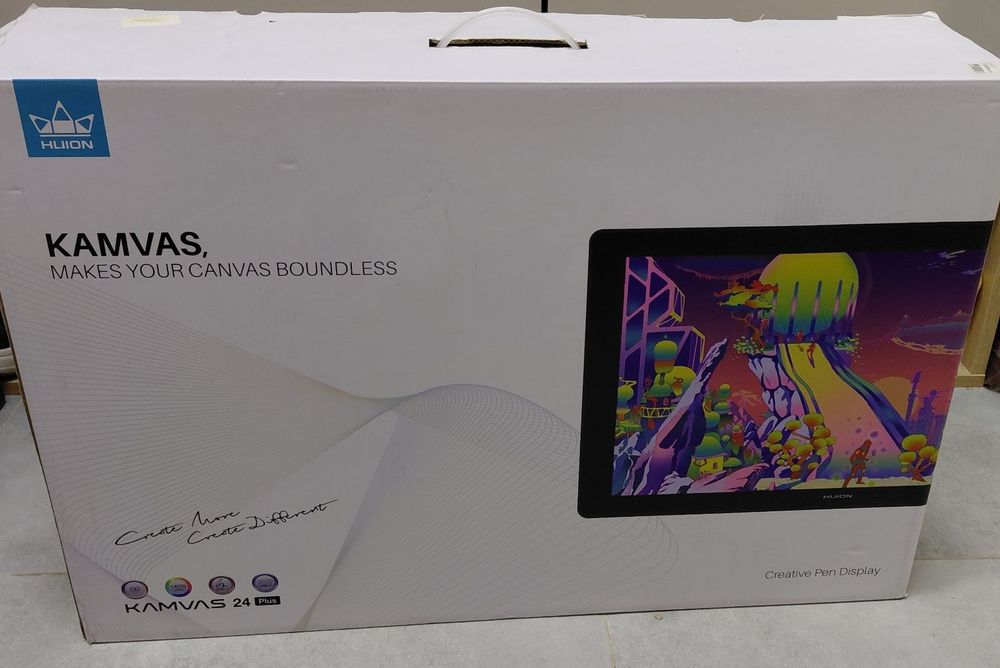Графический планшет Huion kamvas 24 plus 2.5k монитор