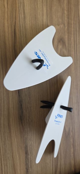 Лопатки для плавання дитячі FINIS Freestyler white