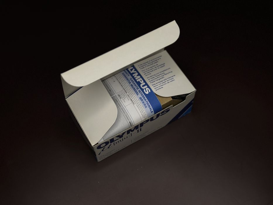 Olympus mju ii плівковий фотоапарат мью 2 новий з коробкою kodak zoom