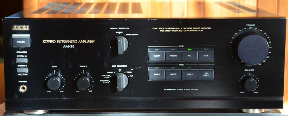Akai AM-35 wzmacniacz stereo 2x110w  Japan
