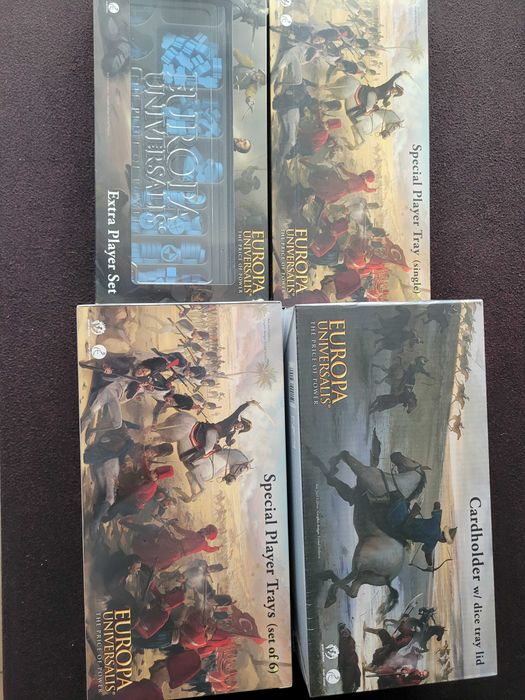 Gra planszowa Europa Universalis Cena władzy deluxe PL + dodatki