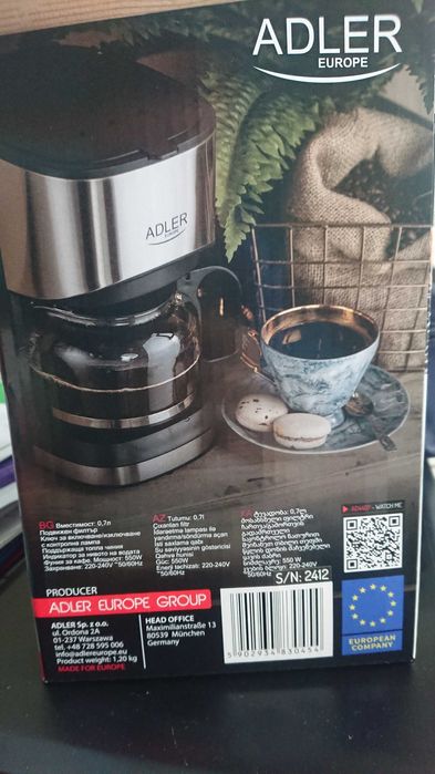 Ekspres przelewowy do kawy